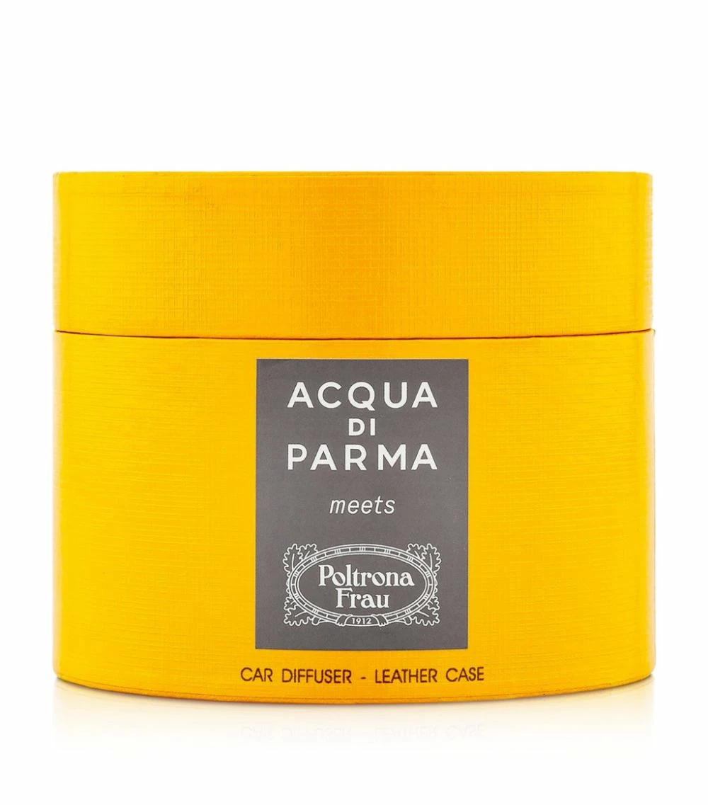 Acqua di Parma x Poltrona Frau Leather Car Diffuser Case DARK GREY Diffusers 4 Acqua di Parma x Poltrona Frau Leather Car Diffuser Case DARK GREY Diffusers - Image 4