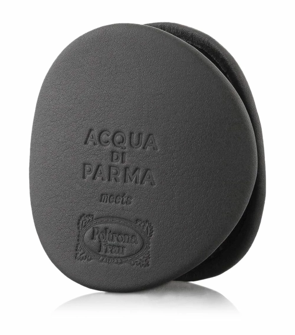 Acqua di Parma x Poltrona Frau Leather Car Diffuser Case DARK GREY Diffusers 2 Acqua di Parma x Poltrona Frau Leather Car Diffuser Case DARK GREY Diffusers - Image 2