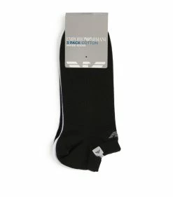 Armani Eagle Trainer Socks (Pack of 3) 00997-MULTI