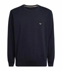 Armani Jersey Loungewear Set 00135-NAVY