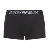 Armani Logo Motif Trunks 00020 BLACK Boxers