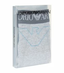 Armani Stretch Cotton Trunks 00048 - GRY Boxers -Acqua di Parma Shop armani stretch cotton trunks 14804926 25199294 1000